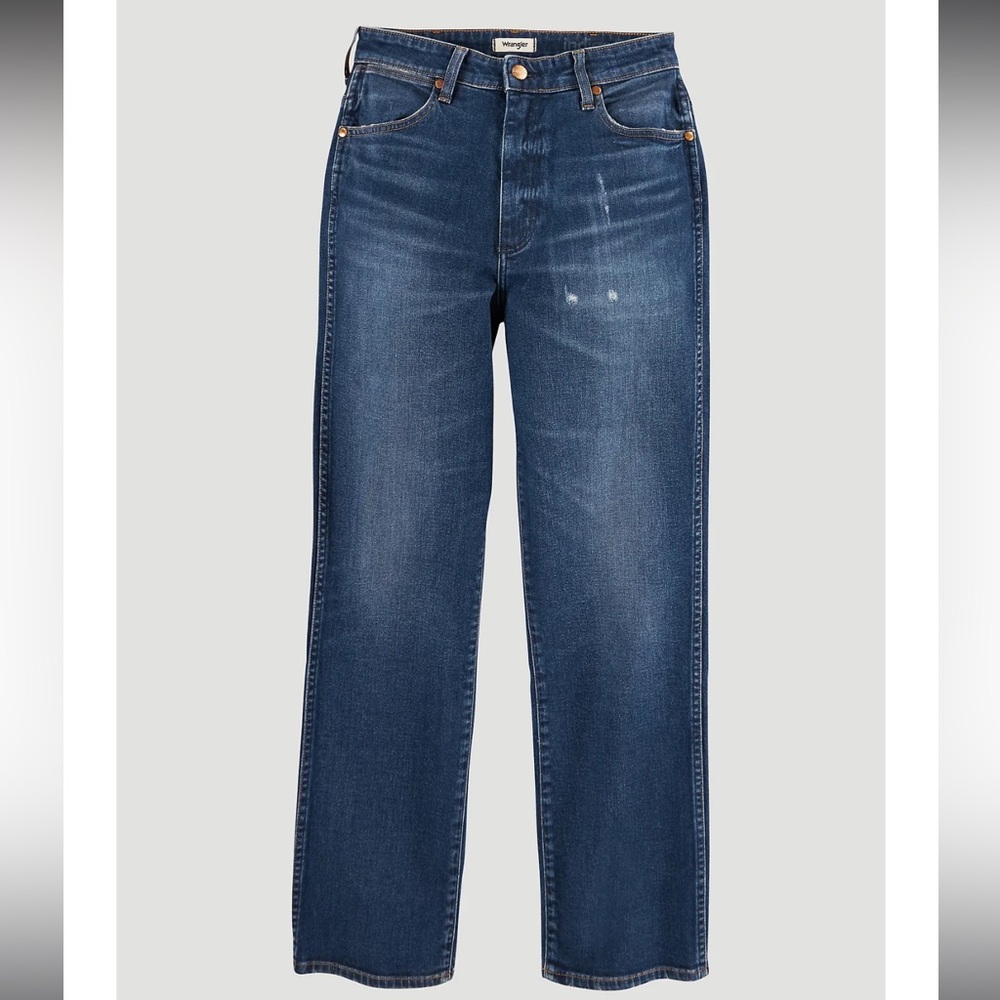 Wrangler High Rise 603 Straight Jeans - Picture 4 of 11